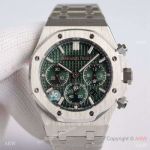 Swiss Copy Audemars Piguet Royal Oak 50th Dial Watch 41 Olive Green Dial